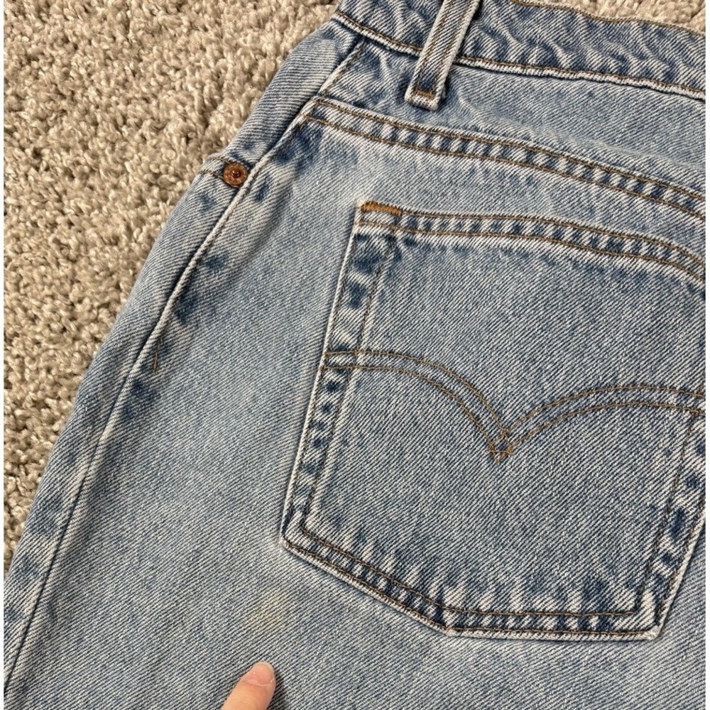 Levis 550 Made In USA Womens Jeans  Relaxed Fit Tapered Leg 16 Regular - Read‎ - Picture 6 of 10